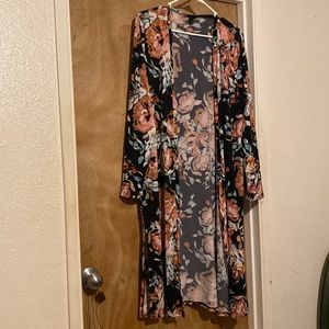 Torrid Floral Cardigan